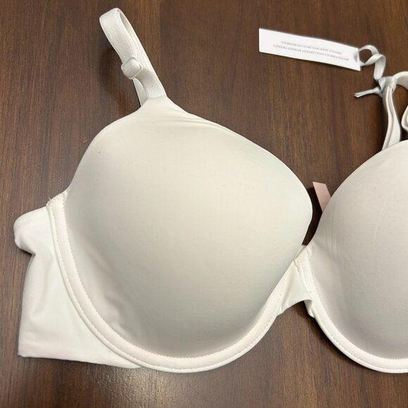 NWT Victoria's Secret T-Shirt Lightly Lined Full Coverage Bra Women 36C White - Picture 5 of 16